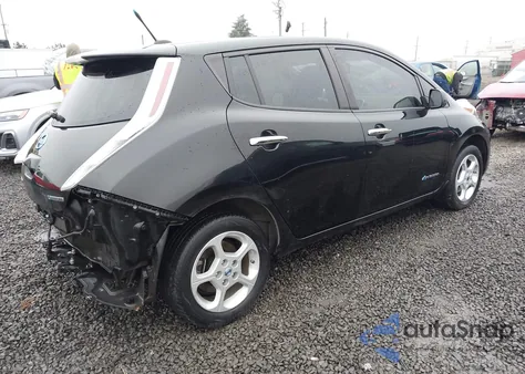2013 Nissan Leaf Sv z USA, uszkodzony, nr VIN 1N4AZ0CP8DC407996